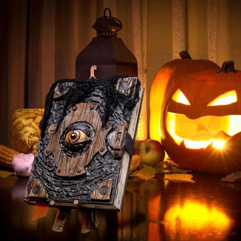 Halloween Decorative Dragon Eye Horror Book Ornament Halloween Living Room Bedroom Home Decoration Gift - SkyeDragon Gifts
