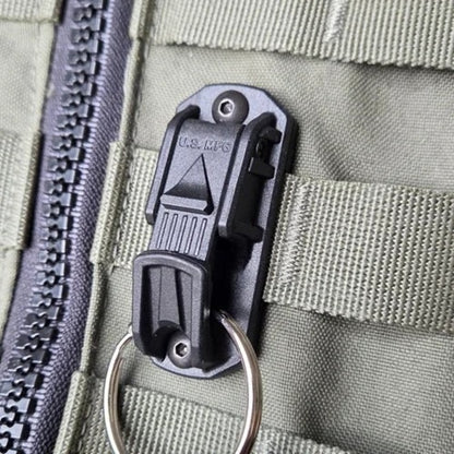 Multifunctional Belt Key Clip Carabiner Hook Buckle for Backpack Tactical EDC Outdoor Camping Hiking Survival Gear