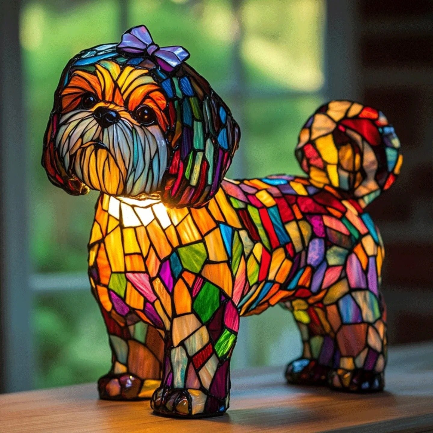 Dachshund Lamp - Bigfoot Lamp Resin Statue LED Decorative Light - SkyeDragon Gifts