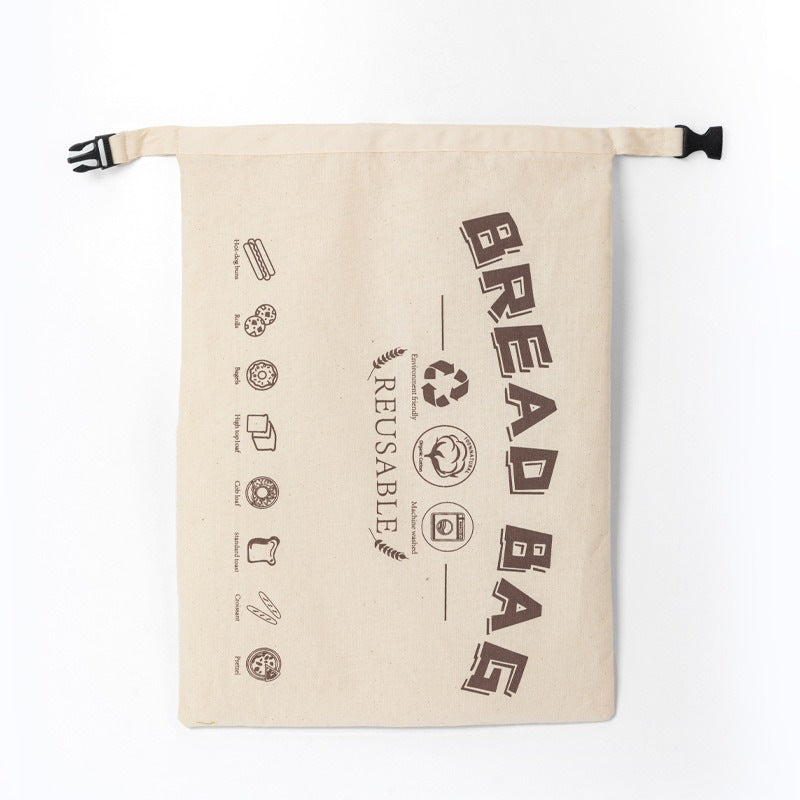 Extra Large Beeswax Bread Storage Bag - Keeps Sourdough Fresh Longer - Heavy Duty Cotton Reusable Wrap for Homemade Bread - SkyeDragon Gifts