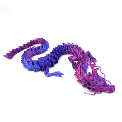 3D Printed Dragon Ornament Chinese Dragon Cross-border Dragon Egg 3D Printed Articulated Dragon Toy Figurine Gift Craft - SkyeDragon Gifts