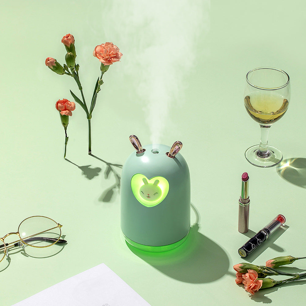 Little Fairy Rabbit Humidifier Home Bedroom USB Mini Humidifier Silent Air Atomizer Gift