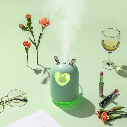 Little Fairy Rabbit Humidifier Home Bedroom USB Mini Humidifier Silent Air Atomizer Gift