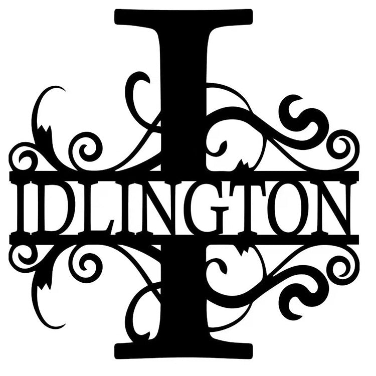 Iron Letter Wall Decor Laser Cut Metal Art for Home Decoration