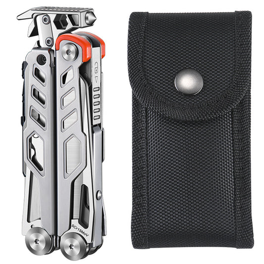 Compact Folding Multi-Tool with Pliers & Blade, Portable Camping & Vehicle Emergency Tool - SkyeDragon Gifts
