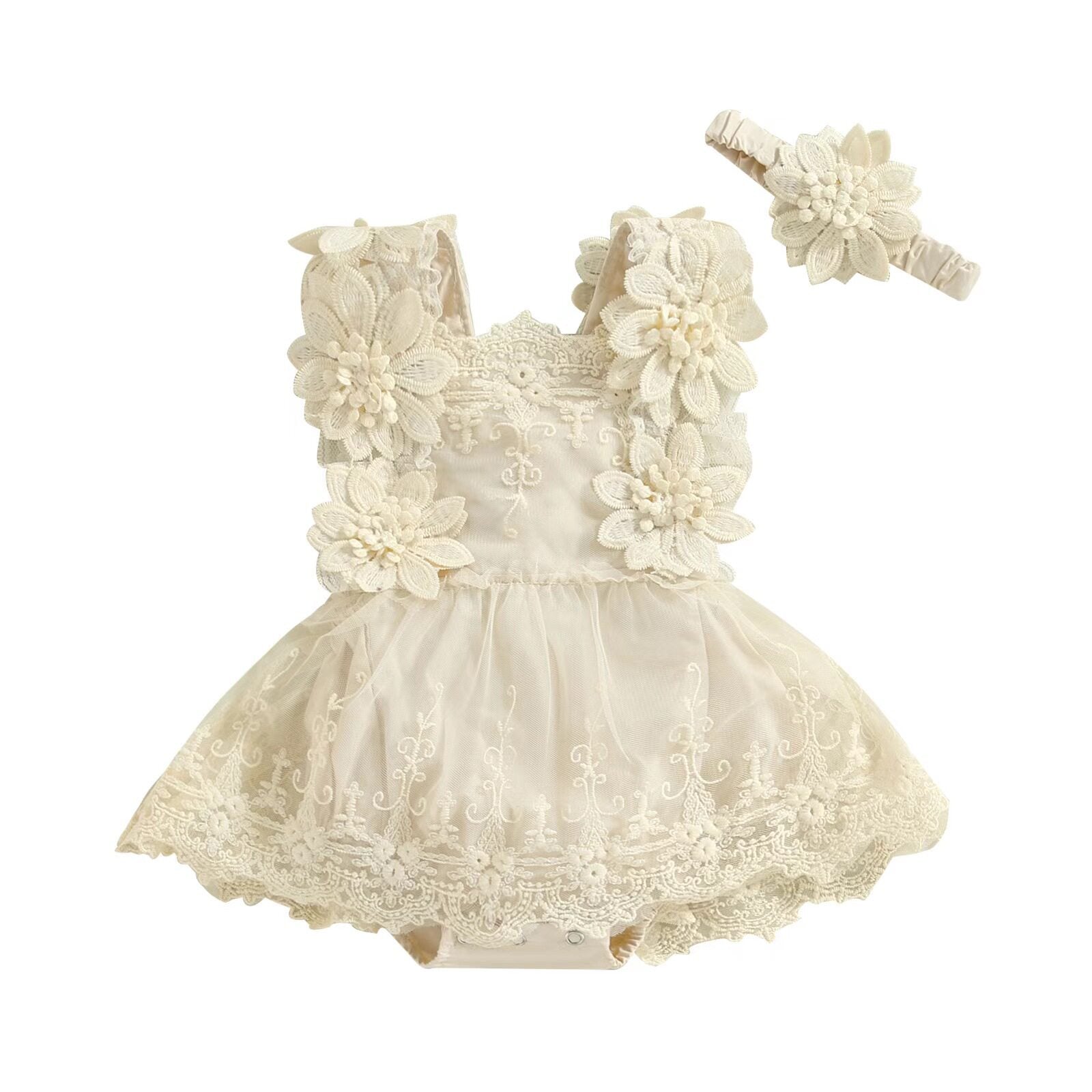 Lace Climbing Clothing for Baby Girls - SkyeDragon Gifts