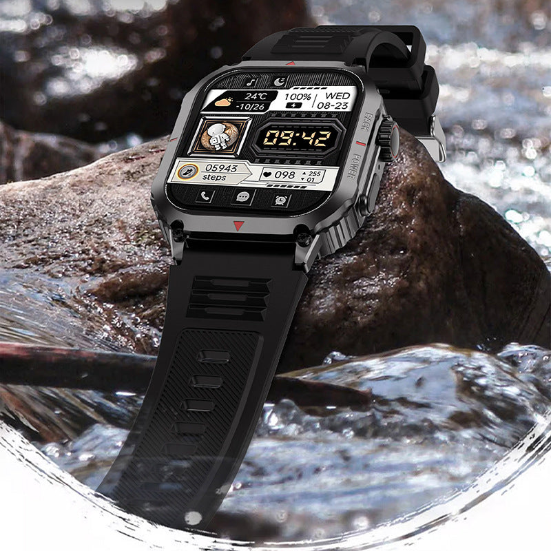 Smart Watch with Bluetooth Calling, Message Push Notification, Heart Rate Monitor, Step Counter, and Sports Tracking - ZW66 Smartwatch - SkyeDragon Gifts