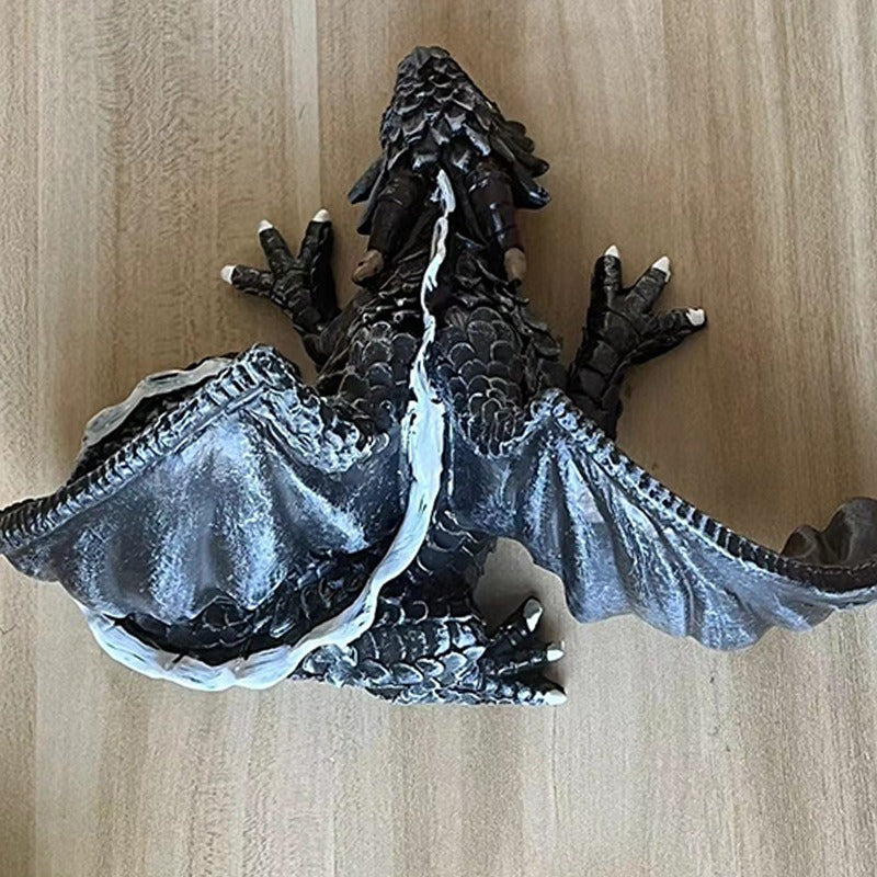 Resin Craft Decoration Winged Dragon Sculpture Ornaments Office Desktop Decoration Ornaments Resin Crafts - SkyeDragon Gifts