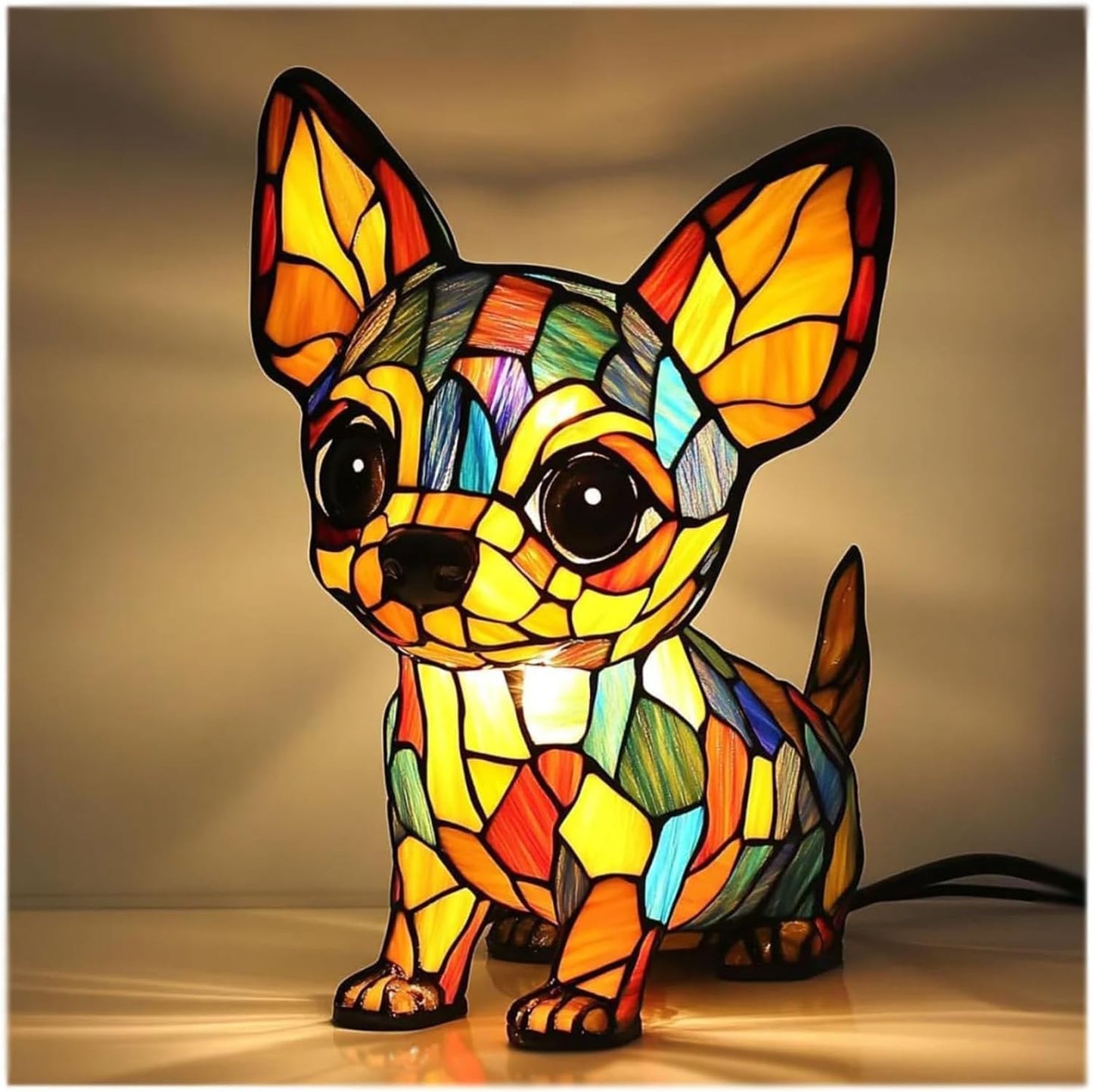 Dachshund Lamp - Bigfoot Lamp Resin Statue LED Decorative Light - SkyeDragon Gifts