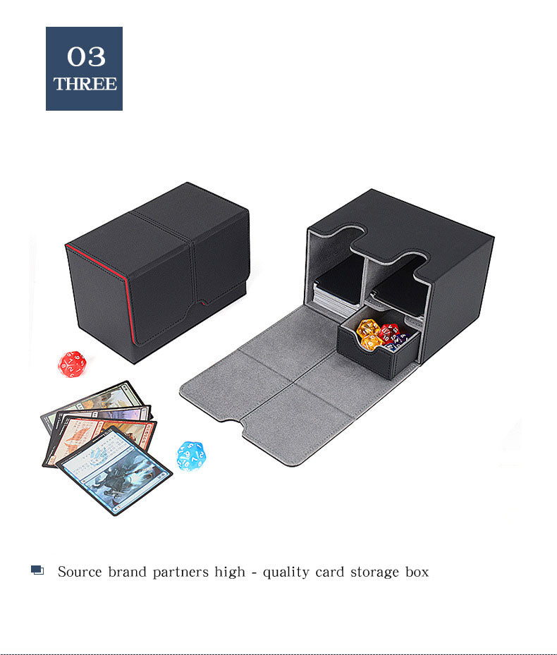 Leather Game Card Storage Box Game Wang Baokemeng Wanzhi Card Wanzhi Card Box - SkyeDragon Gifts