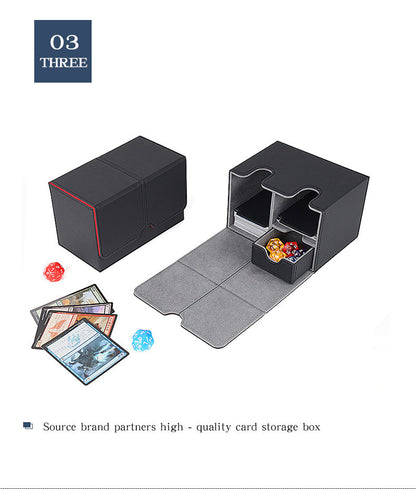 Leather Game Card Storage Box Game Wang Baokemeng Wanzhi Card Wanzhi Card Box - SkyeDragon Gifts