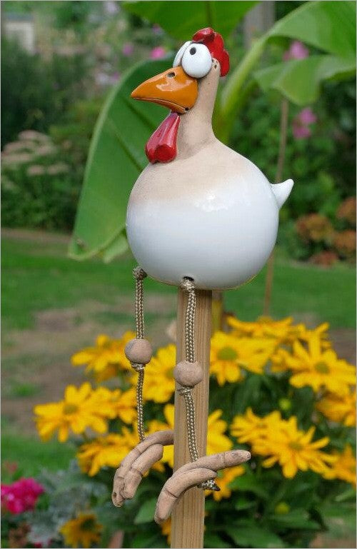 Cute Resin Chicken Hanging Ornaments for Mothers Day Crafts and Decor