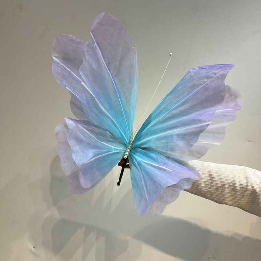 Large Satin Butterfly Ceiling Hanging Decor for Weddings and Events