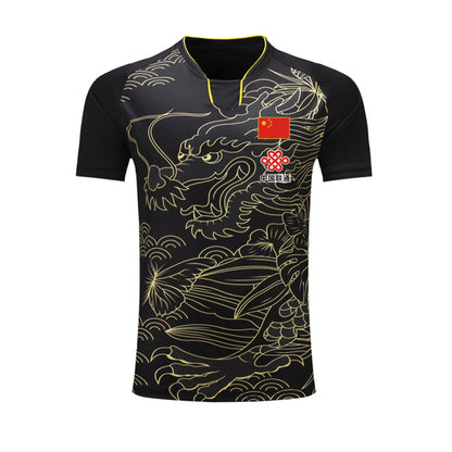 CHINA Dragon table tennis Jerseys Shorts Men / Women / Child , ping pong Jersey,Table tennis Shirt Sets table tennis shirts - SkyeDragon Gifts