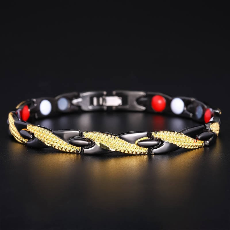 Men's 7mm dragon pattern bracelet - SkyeDragon Gifts