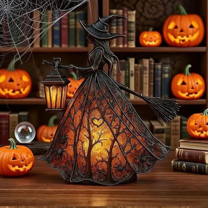 Halloween Witch Lamp Decorative Table Light for Halloween Decoration - SkyeDragon Gifts