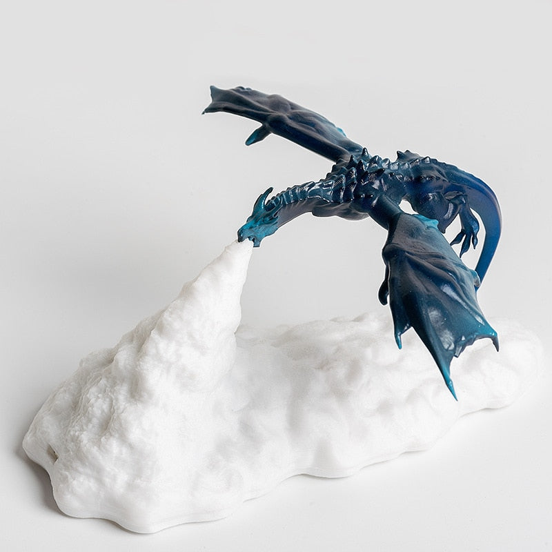 3D Printed Volcano Dragon Lamps Night Light Moon Light Kids Sleep Accompany USB Rechargeable For  Children Home Decorations - SkyeDragon Gifts