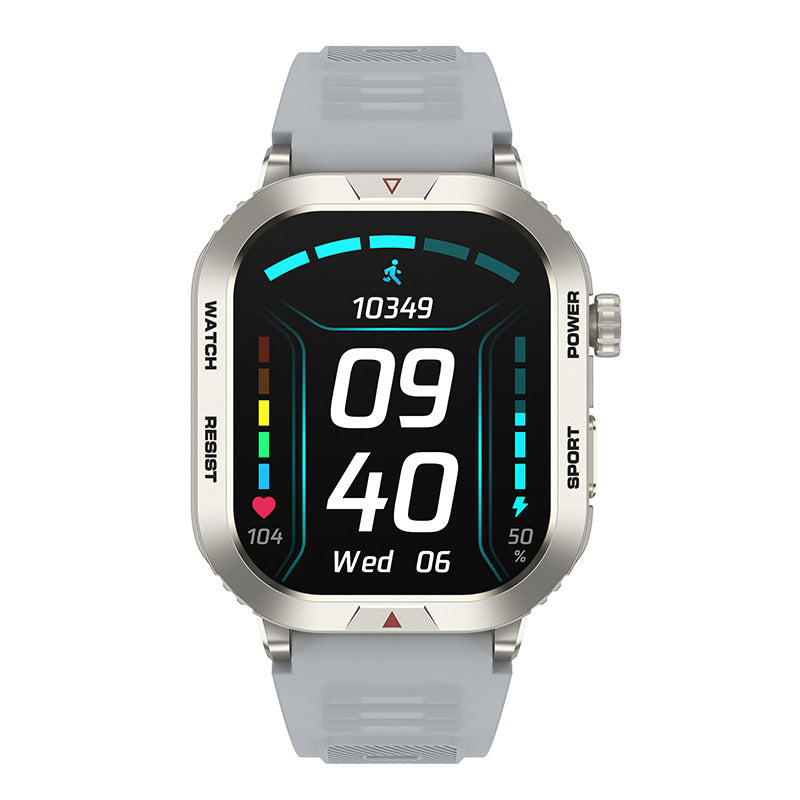 Smart Watch with Bluetooth Calling, Message Push Notification, Heart Rate Monitor, Step Counter, and Sports Tracking - ZW66 Smartwatch - SkyeDragon Gifts