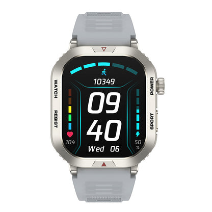 Smart Watch with Bluetooth Calling, Message Push Notification, Heart Rate Monitor, Step Counter, and Sports Tracking - ZW66 Smartwatch - SkyeDragon Gifts