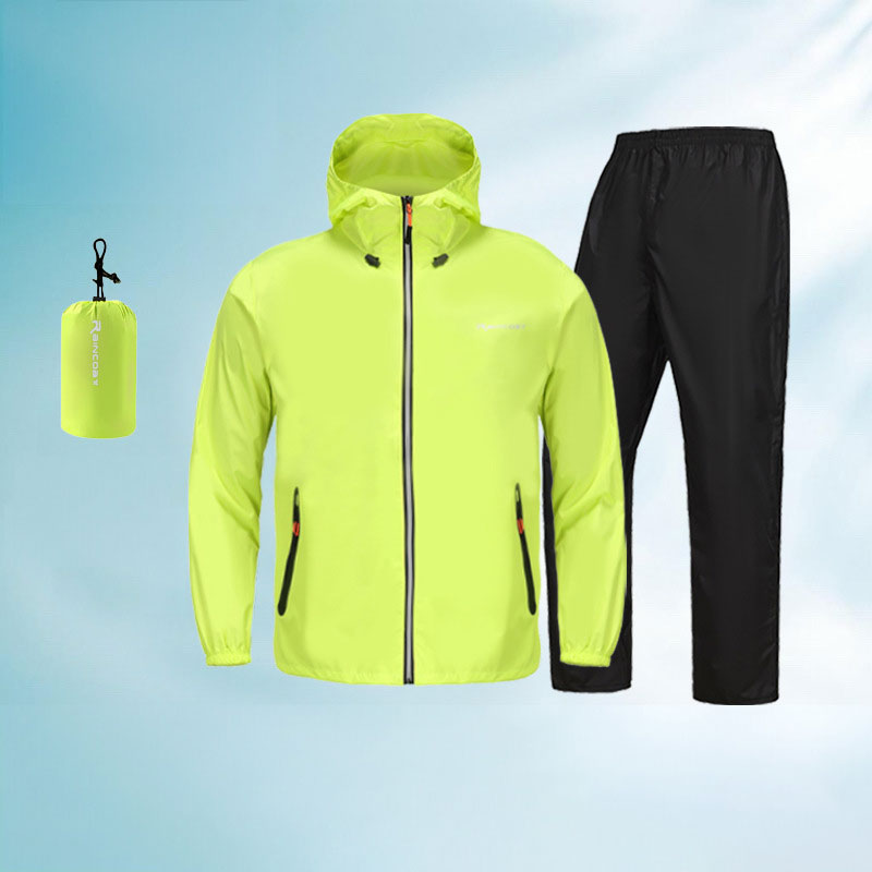 Unisex Ultralight Rain Suit - Lightweight Waterproof Jacket & Pants Set, Summer Outdoor Rainwear for Fishing & Cycling - SkyeDragon Gifts