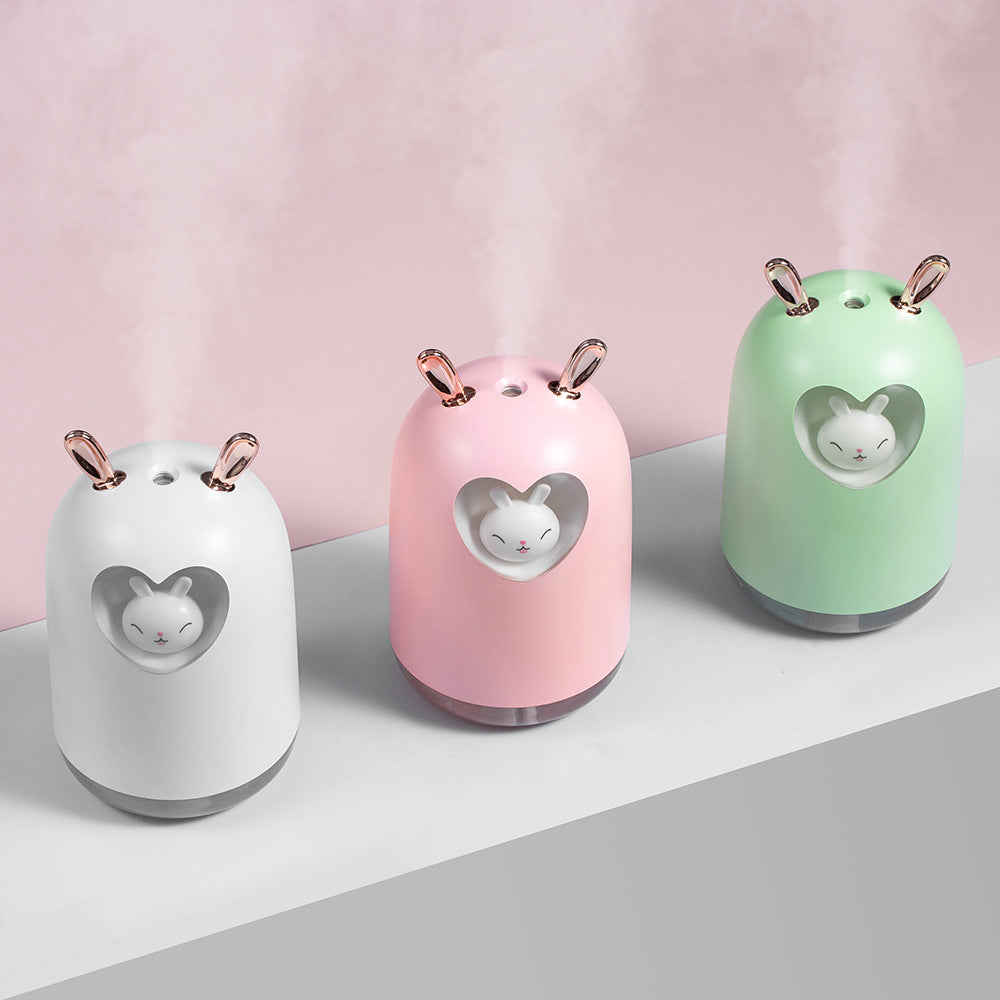 Little Fairy Rabbit Humidifier Home Bedroom USB Mini Humidifier Silent Air Atomizer Gift