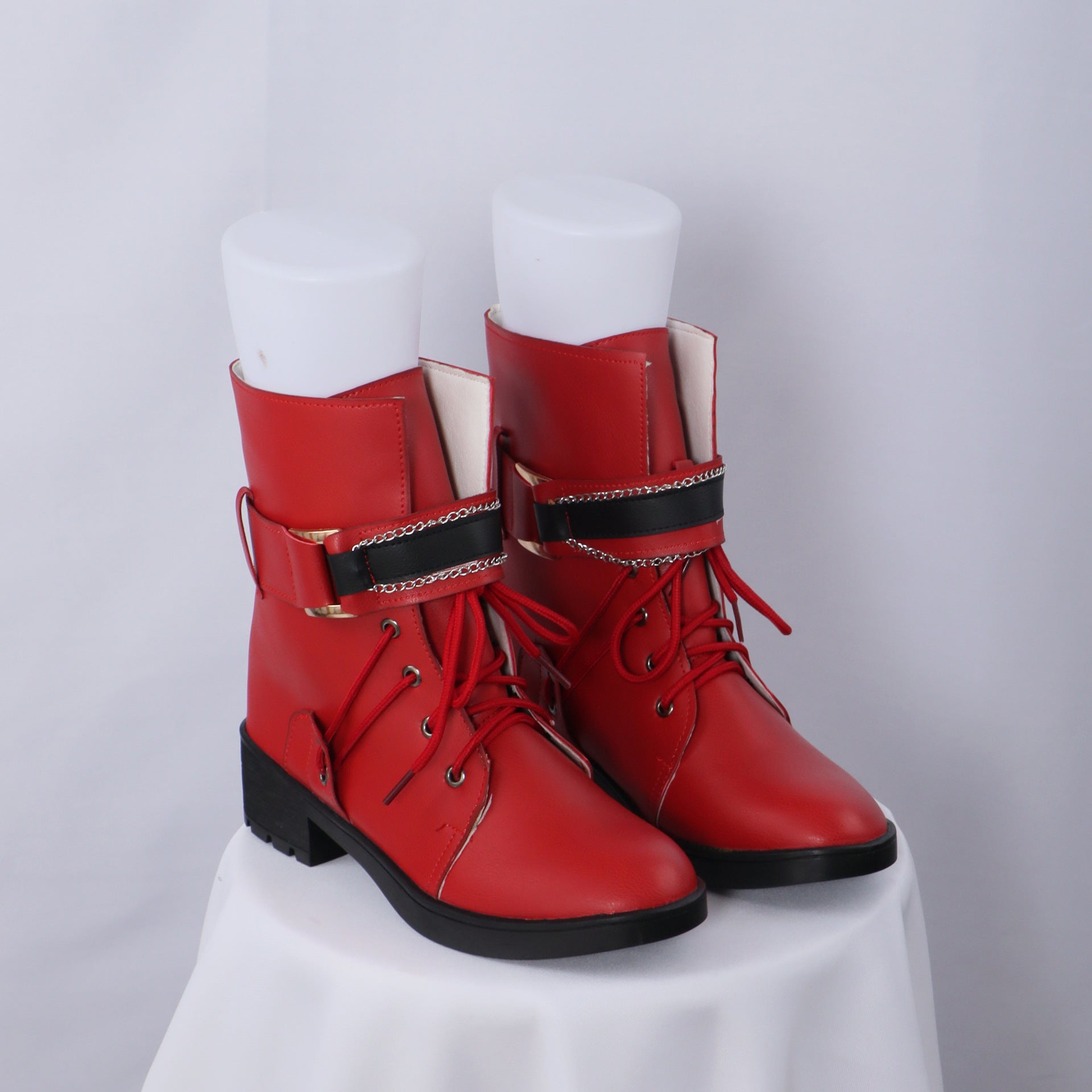 Final Fantasy Tifa Lockhart Cosplay Shoes Anime Chinese Style Halloween for men Game - SkyeDragon Gifts