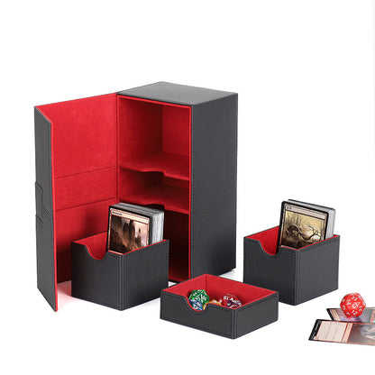 Leather Planet Card Wanzhi Card Multifunctional Game Peripheral Card Collection Box Game Card Box - SkyeDragon Gifts