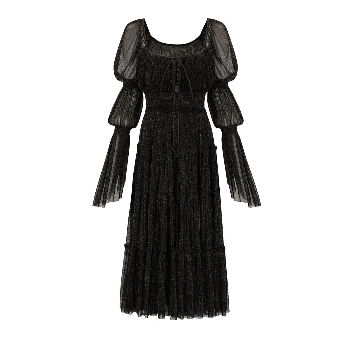 French Style Dress Elegant and Graceful Fairy Dress Solid Color Sequins One-Shoulder A-Line Dress