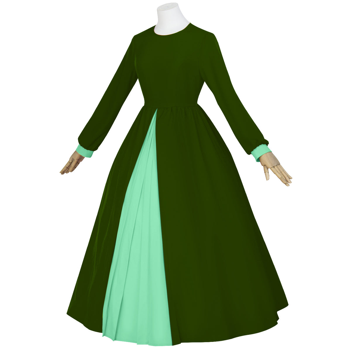 Sleeping Beauty Fairy Godmother Cosplay Costume Red Green Blue Fairy Godmother Granny Halloween