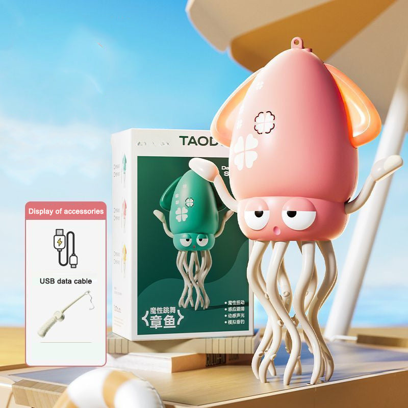 Playing house magic dancing octopus electric early education toys for little boys and girls - SkyeDragon Gifts