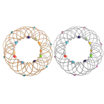 Fidget Toys Popit Make Magic Steel Iron Ring Decompression Flexible Basket Soft Magical Toys Anti Stress Kids Gifts Juguetes - SkyeDragon Gifts