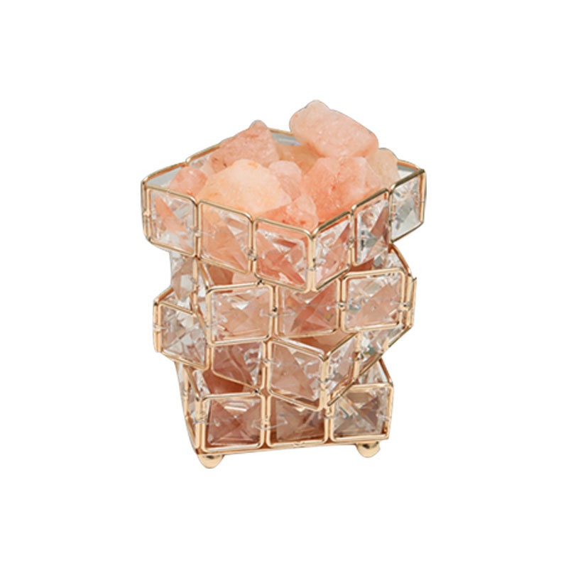 USB Crystal Table Lamp Three Color Dimming Magic Cube Stone Romantic Atmosphere Lights Bedroom Bedside Night Light For Home Room - SkyeDragon Gifts