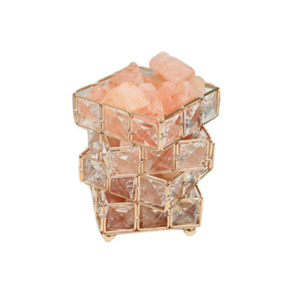 USB Crystal Table Lamp Three Color Dimming Magic Cube Stone Romantic Atmosphere Lights Bedroom Bedside Night Light For Home Room - SkyeDragon Gifts