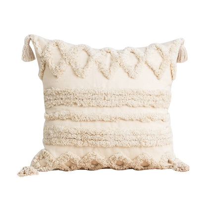 Nordic Tufted Geo Pillow Cover