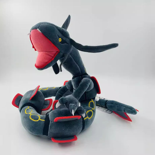 80cm Lie Kong Sitting Sky Dragon Crack Sitting Green Dragon Black Dragon Skeleton Shaped Plush Doll - SkyeDragon Gifts