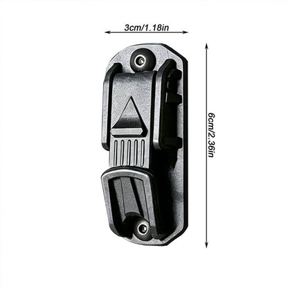 Multifunctional Belt Key Clip Carabiner Hook Buckle for Backpack Tactical EDC Outdoor Camping Hiking Survival Gear