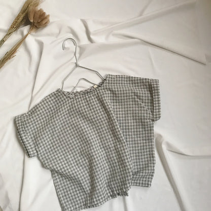 Children's cotton leprosy short sleeved shirt - SkyeDragon Gifts