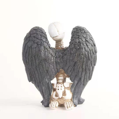 Angel Wing Skull Crafts Personalized Resin Skull Ornament