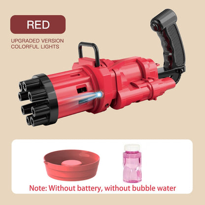 New Magic dolphin Gatling Bubble Gun Automatic Bubble Machine Gun Soap Bubble Blower Outdoor Kids Child Toy for Kids - SkyeDragon Gifts