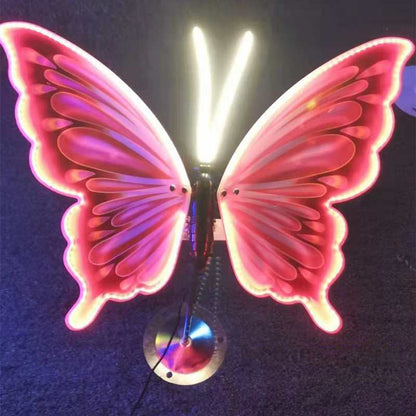 Automatic Fluttering Butterfly Lights with Realistic Wings | LED Fairy Decor for Wedding & Party
