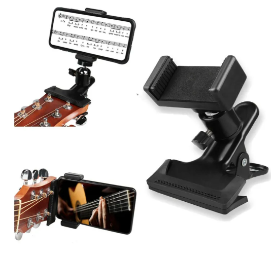 Phone Guitar Clip Stand - SkyeDragon Gifts