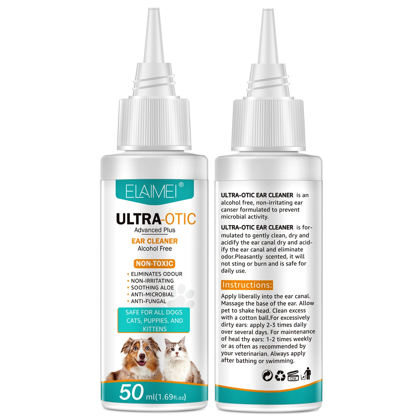 Pet Ear Cleaner 50ml - SkyeDragon Gifts