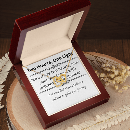 Romantic Interlocking Hearts Necklace - SkyeDragon Gifts