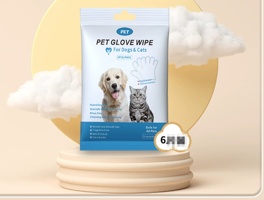 Pet Cleaning Gloves & Wipes - SkyeDragon Gifts