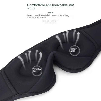 3D Eye Mask Bluetooth 50 Unlimited Music Stereo