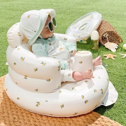 Inflatable Baby Chair — Safe & Supportive Seat for Dining & Bath (6–24 Months) - SkyeDragon Gifts