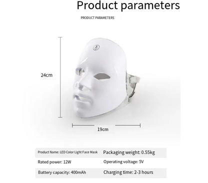 LED Therapy Face Mask For Skin Rejuvenation - SkyeDragon Gifts