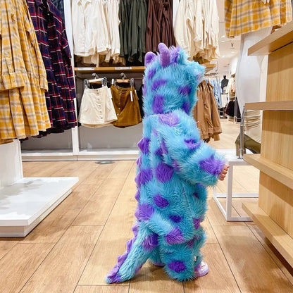 Cute Animal Baby Jumpsuit — Cozy Hooded Zip Romper for Autumn & Winter - SkyeDragon Gifts
