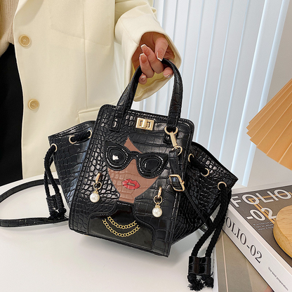 Glasses Beauty Diagonal HandBag - SkyeDragon Gifts