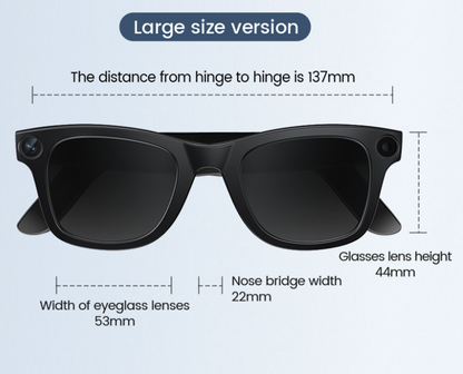 AI Camera Smart Glasses - SkyeDragon Gifts